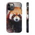 Red Panda in Watercolor - Impact Resistant Phone Case iPhone 12 Pro Glossy